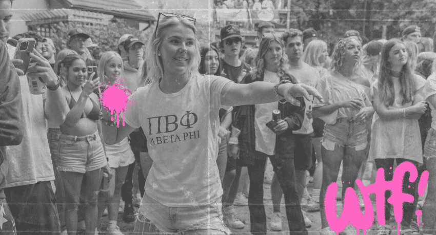 Group of friends celebrating