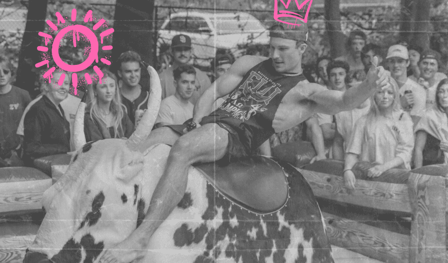 Group of friends celebrating